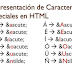 HTML || Caractères spéciaux 