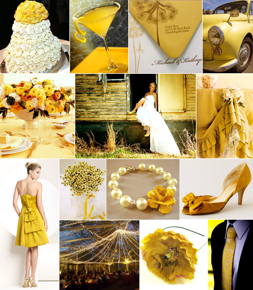wedding color schemes for summer 2012