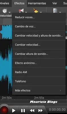 aplicacion para editar audio en android