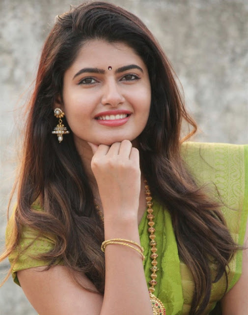 Ashima Narwal spicy image gallery in green saree