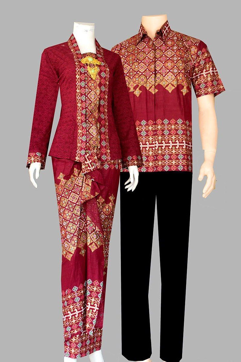 ッ 34+ model baju kebaya batik couple modern untuk 