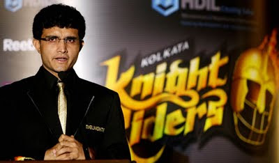 Ganguly IPL Kolkata Knight Riders