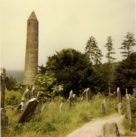 Round Tower, Glendalough, Wicklow, Ireland 1988