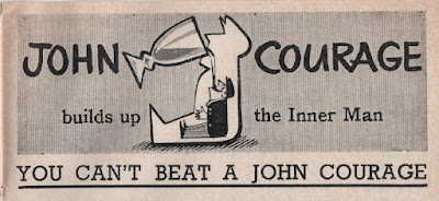 John Courage builds up the inner man