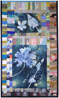 Under the Thunder Moon, art quilt by Sue Reno