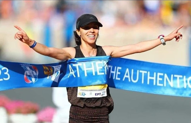 La marocaine  Soukaina Atanane championne du Marathon d’Athènes et bat son record