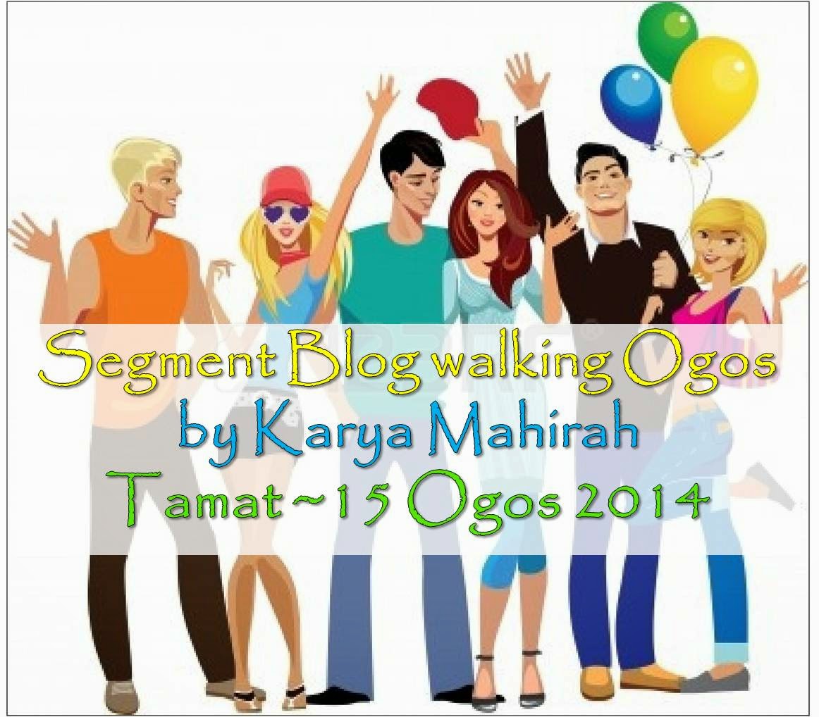 Karya Mahirah, Segmen, Blogwalking, Ogos, arzmoha.com