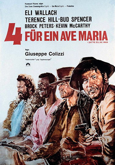 I quattro dell'Ave Maria (Italia 1968) poster Germania