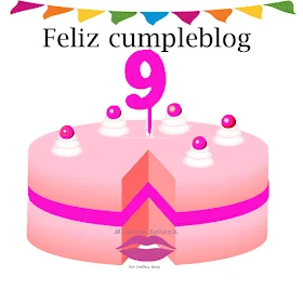 Feliz 9º cumpleblog mi dolce belleza