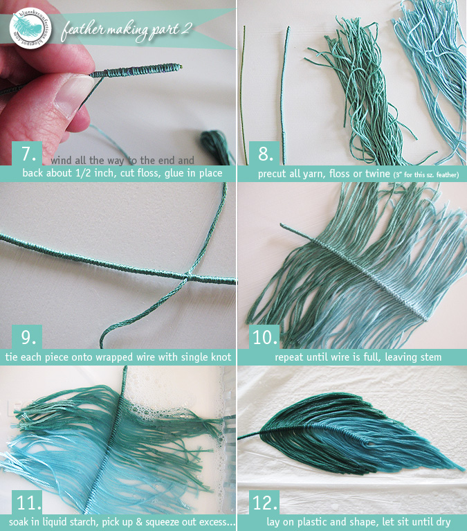 DIY Tutorial Yarn Feather! (almost a FAIL) 