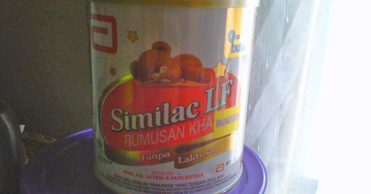 My Life: Part I :Susu pilihan mummy : SIMILAC Free Lactose