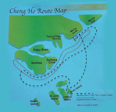 Cheng Ho Cruise Route