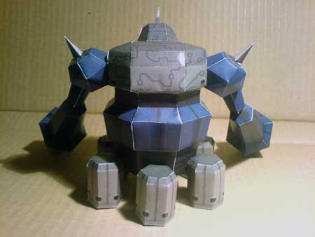 Mega Man Legends - Hanmuru Doll Papercraft