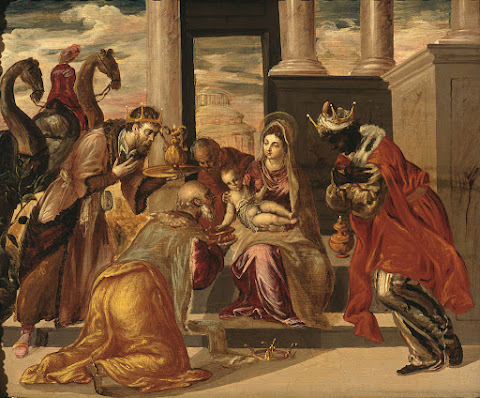 Imagen: Adoración de los Reyes Magos. El Greco