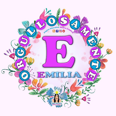Nombre Emilia - Carteles para mujeres - Día de la mujer