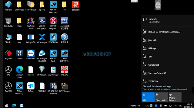 Solve VXDIAG Benz No WiFi Connection 4