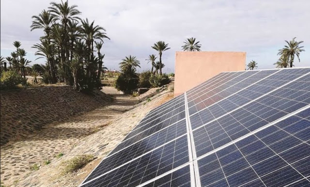 A 100% solar village is established in Morocco