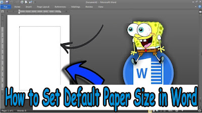 How to Set Default Paper Size in Word