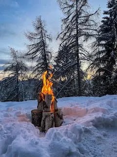 Top tips for camping in cold weather