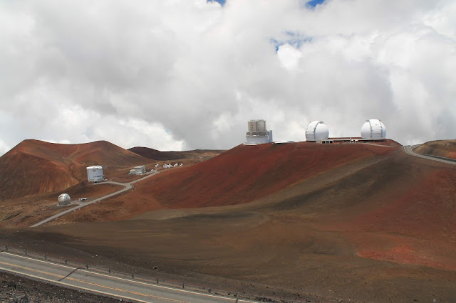 Mauna Kea volcano Hawaii summit geology travel trip observatory telescope copyright RocDocTravel.com