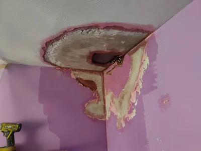 Water Damage Wall & Ceiling Repair