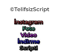 instagram fotoğraf indirme scripti