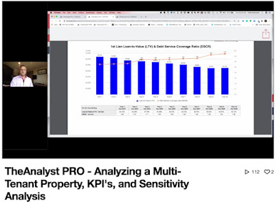 screenshot from KPI Video Training "TheAnalyst PRO - Analyzing a Multi-Tenant Property, KPIs, and Sensitivity Analysis"