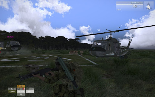 Arma3用Unsungベトナム戦争MODの新しいHeuyガンシップ