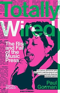 Book cover,  based on a fanzine page in pink and green with a photo of Poly Styrene of X Ray Spex.