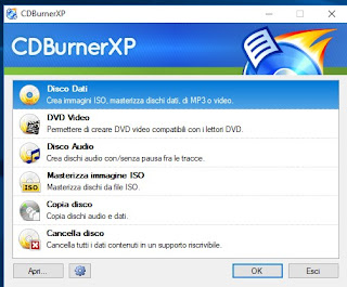 Programma CDBurnerXP