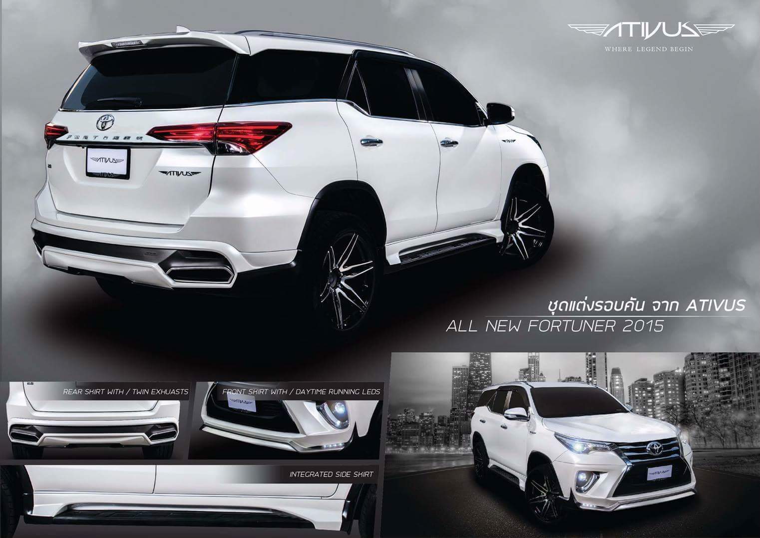 Modifikasi All New Fortuner 2015 Koran Malam