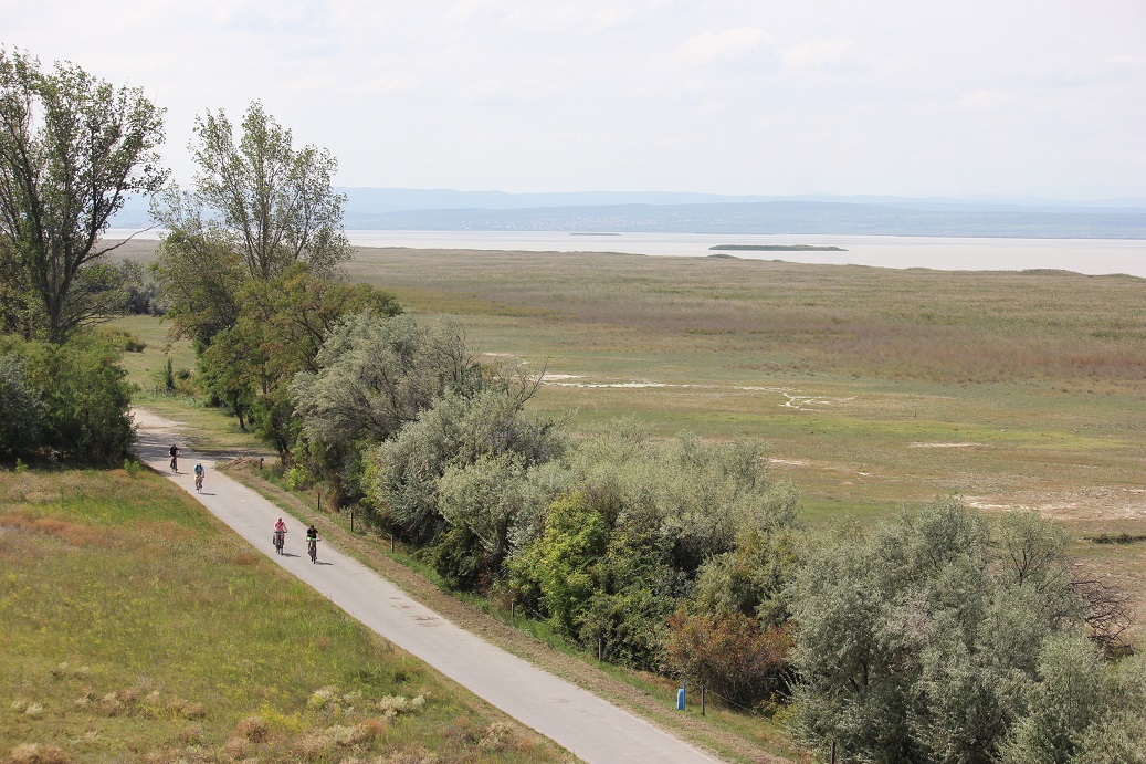 cyklostezka u Neziderského jezera