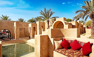 luxurious hotels in the Emirates  افخم فنادق الامارات الرائعة   bab al shams desert resort and spa dubai منتجع وسبا باب الشمس الصحراوي