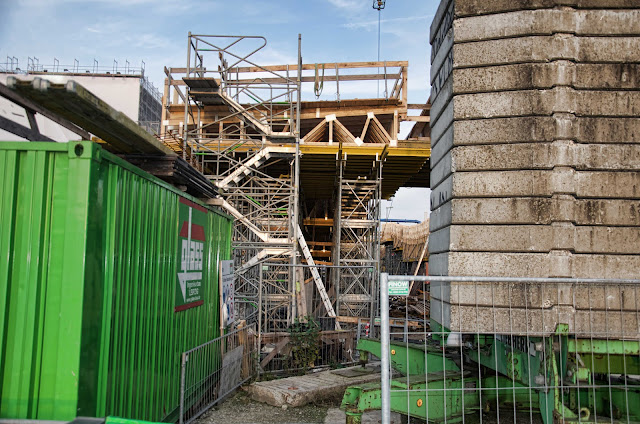 Baustelle Tram-Station am Hauptbahnhof, M6, M8, M10, Invalidenstraße 53, 10557 Berlin, 27.10.2014