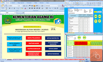 http://soalsiswa.blogspot.com - Aplikasi Raport Madrasah Aliyah Kurikulum 2013 Kemenag