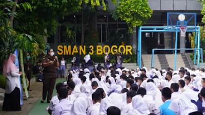 Kejari Kota Bogor Gelar Jaksa Masuk Sekolah,Beri Pendidikan Anti Korupsi