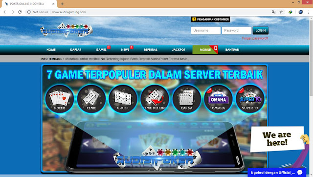 Situs Poker Terpercaya IDN - Audisipoker Agen Poker Uang Asli