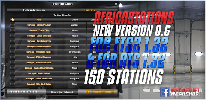 [ETS2 1.25] MohSkinner – Radio - Africa Stations v 0.6