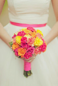 Casamento Amarelo e Pink