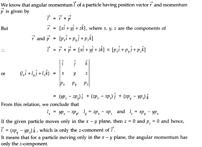 Solutions Class 11 Physics Chapter -7 (System of Particles and Rotational Motion)