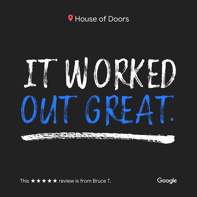 5-star review for House of Doors