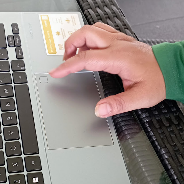 fingerprint sensor untuk pengaman laptop