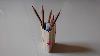  Pencil Holder using Popsicle Sticks