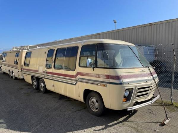 1973 GMC 26 Foot RV Project For Sale