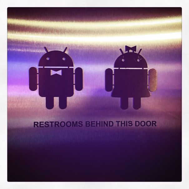 20+ Of The Most Creative Bathroom Signs Ever - #androidtoilet