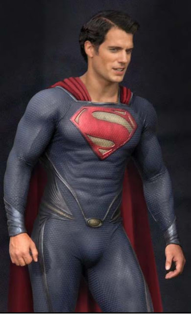 Henry Cavill in possible Superman costume