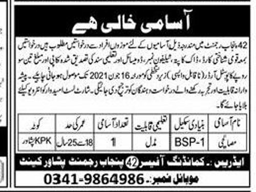 Pakistan Army Jobs| Pak Army Jobs |NSJOBADS | NS Job Ads