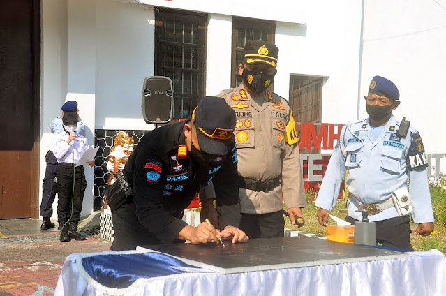 Puluhan Warga Rutan Dilibatkan untuk Percepat Pembangunan Lapangan Tembak Milik Polres Wonogiri