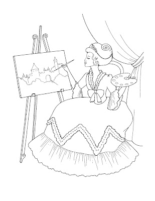 princess coloring pages. While this coloring page