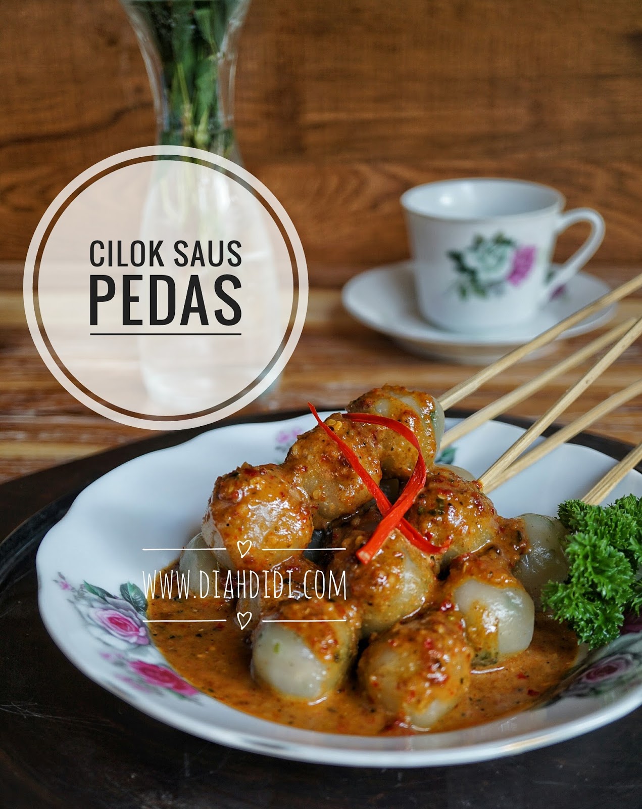 Diah Didi's Kitchen: Cilok Bumbu Pedas